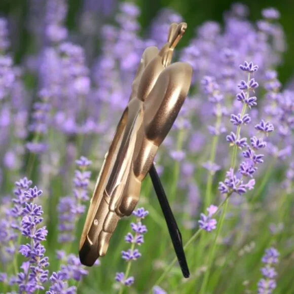 Gold 6" Bumble Bee Shaped Picture Frame - Picture 5 of 8